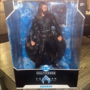 McFarlane Toys DC Multiverse Aquaman Figure in Black Armor